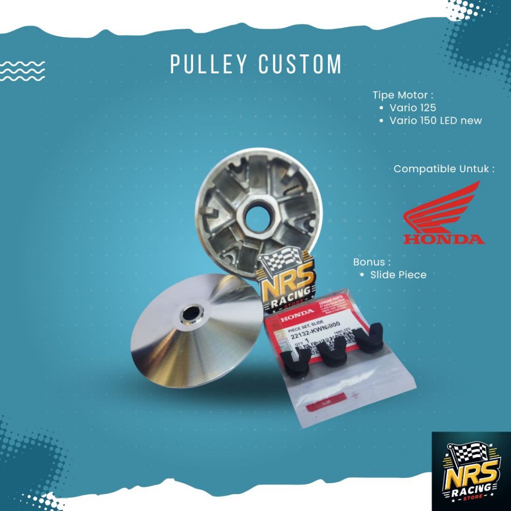 rumah roller pulley custom Vario 125 new vario 125 led Vario 150 new