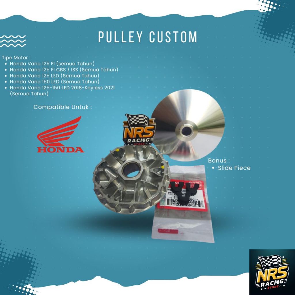 Pulley custom rumah roller Vario 125 bohlam vario 125 new led vario 150