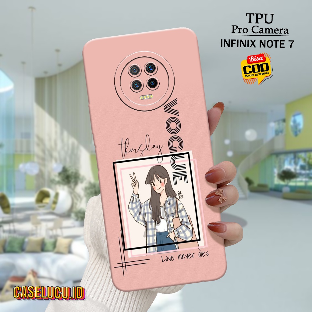 Casing Hp Infinix Note 7 Terbaru Fashion Case Aesthetic Case Hp Infinix Note 7 Soft Case Hp Infinix 
