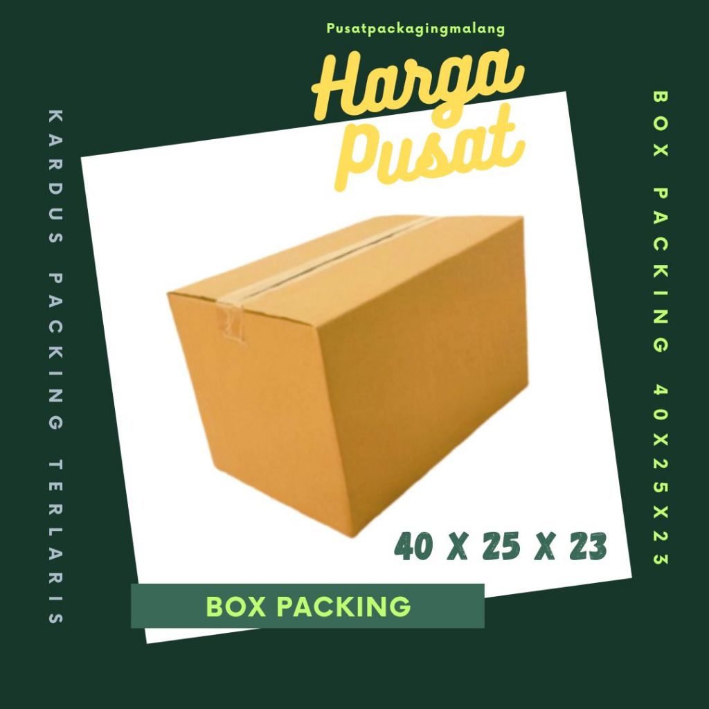 

Box AMDK 40x25x23 (24x600ml) Kardus Packing A1 Karton Dus Kotak Kemasan Sparepart Jamu Madu Assesoris