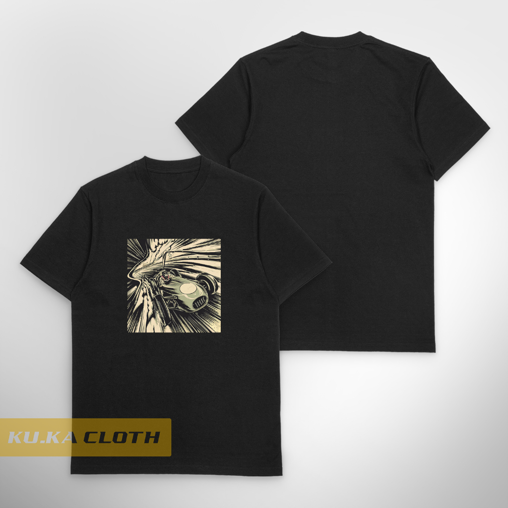 Baju Kaos Distro Pria Old Sport Car