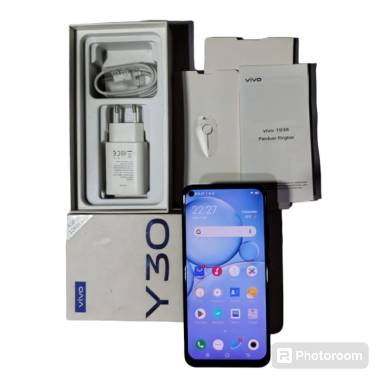 VIVO Y30 RAM 4/128GB Fullset (Second)