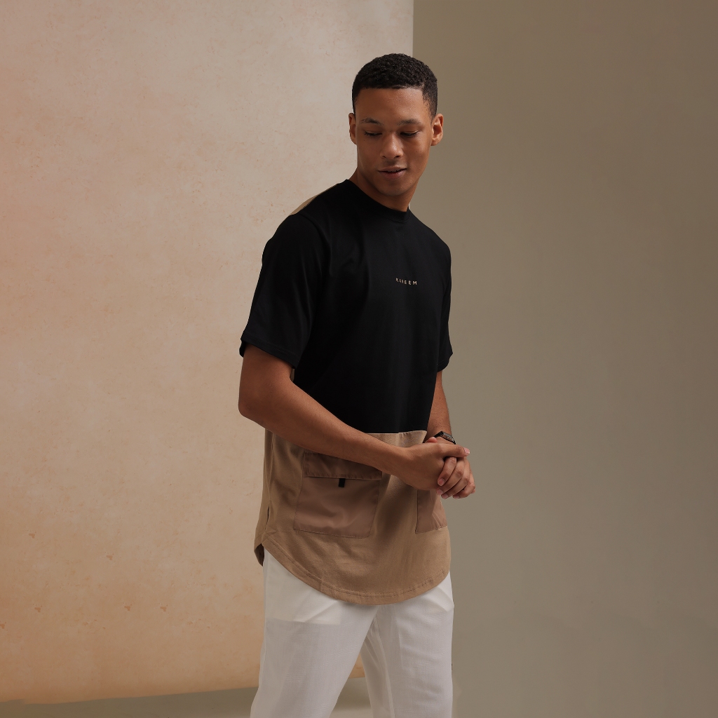 KAREEM SSK DOP KAOS KURTA DOUBLE POCKET