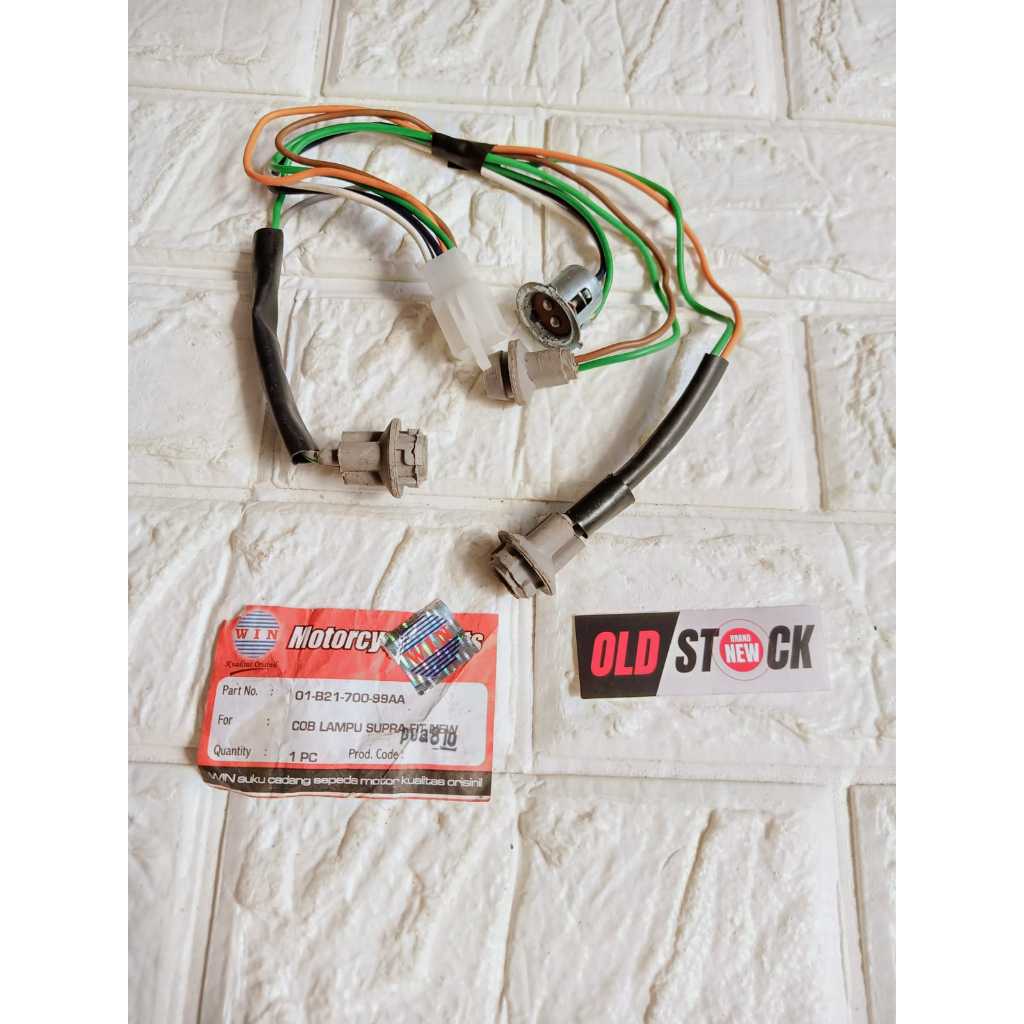 COP FITING PITING LAMPU DEPAN MOTOR SUPRA FIT NEW REVO 100 OLD NEW OLD STOCK