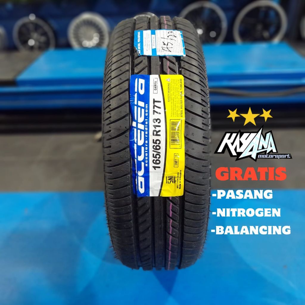 Ban Mobil Karimun R13 165/65 Accelera Gamma Ban Mobil Ring 13 165/65 -Tubless