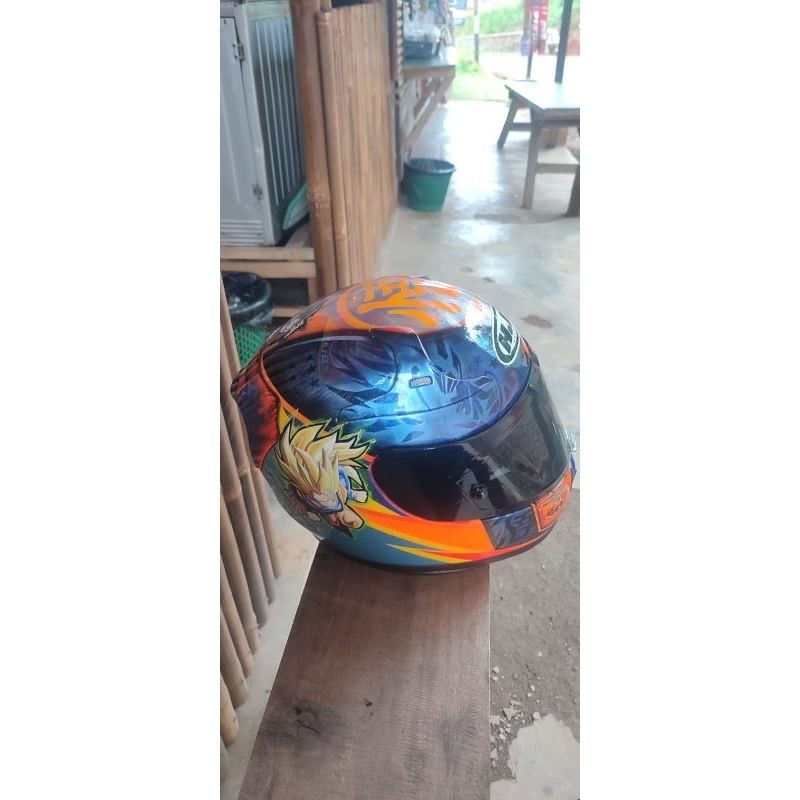 hjc rpha 10 repaint dragonball