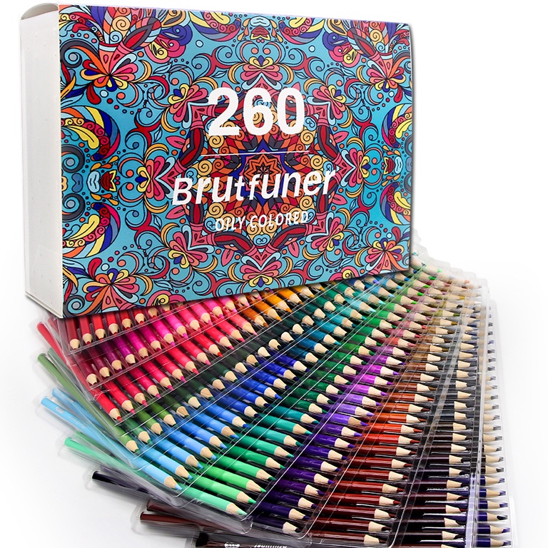 

KODE I96C 26 Brutfuner Professional Oil Colored Pencil Wood Colored Pencils Drawing