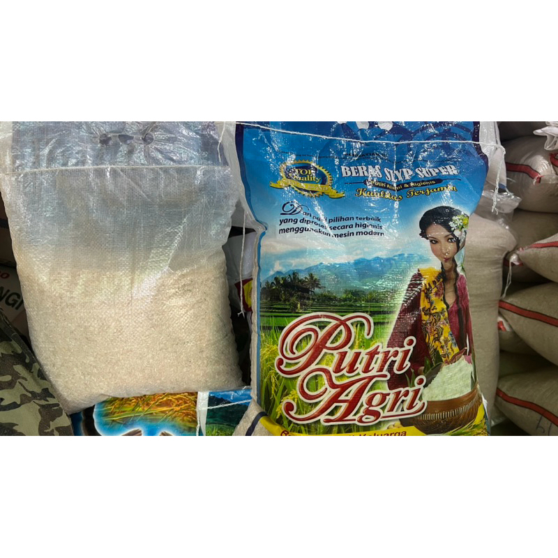 

Beras Cap Putri Agri 10Kg Pulen