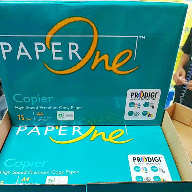 

KODE B42E Kertas A4 75 Gram Paper One