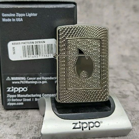 Zippo 48569 Armor Flame Pattern Original