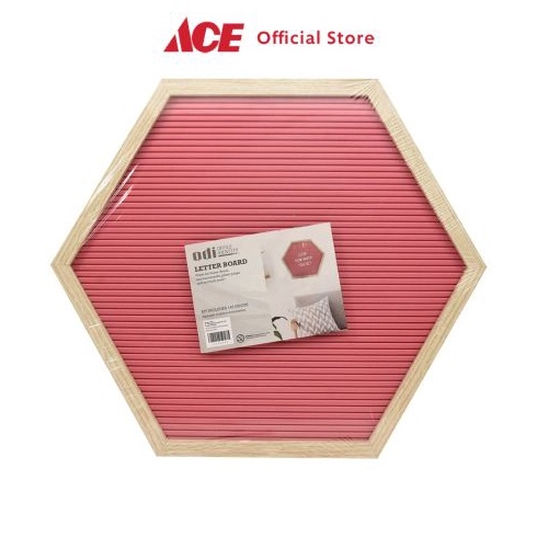 

KODE P84D Ace Odi Papan Buletin Hexagon Merah Pin Board Papan Display Soft Board Alat Presentasi Perlengkapan Kantor Mading Sekolah Papan Pengumuman