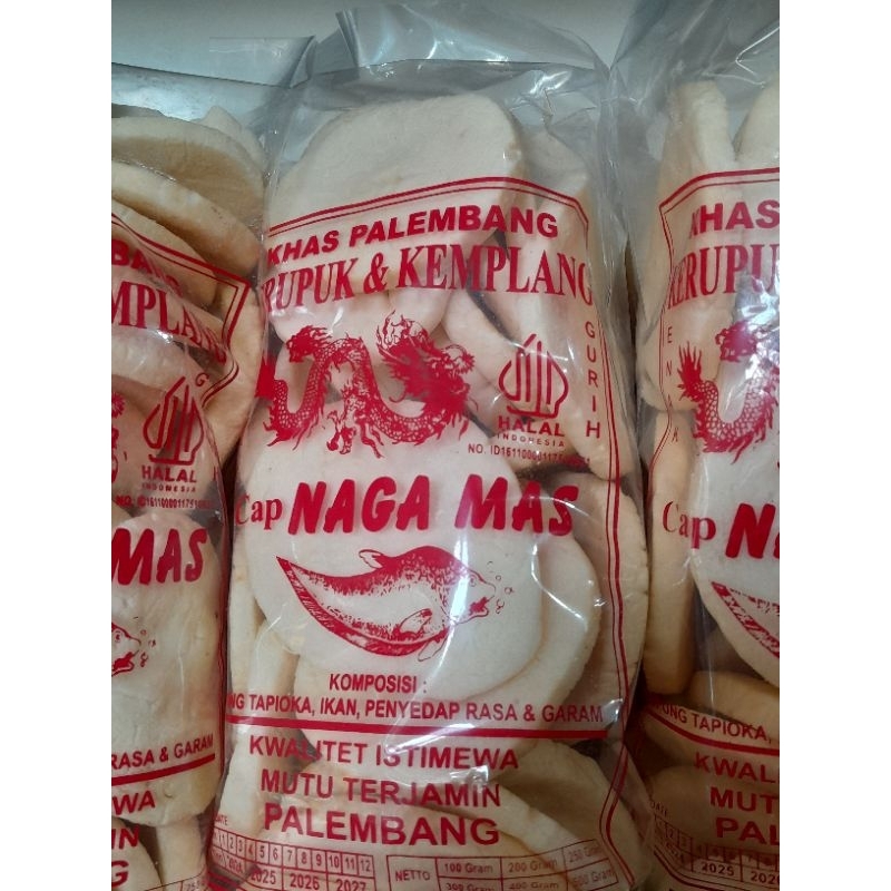 

KEMPLANG BULAT TENGGIRI NAGA MAS 250GRAM & 500GRAM KHAS PALEMBANG