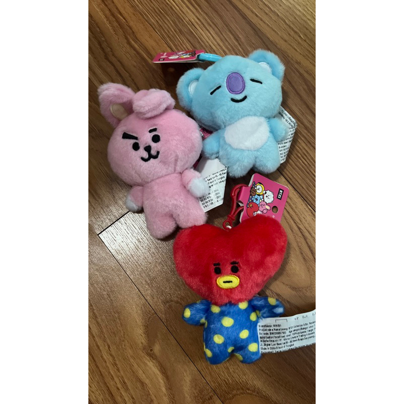 READY Miniso x BT21 Plush - BT21 Bag charm - Boneka BT21