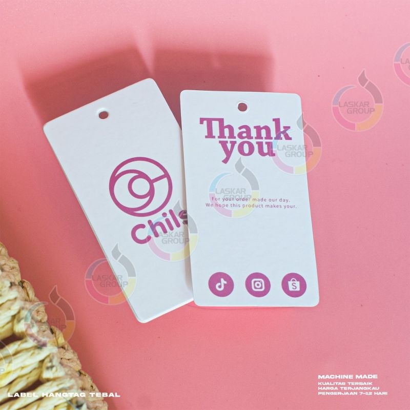 

hangtag tebal/custom hangtag/labeh hangtag/gantingan kertas