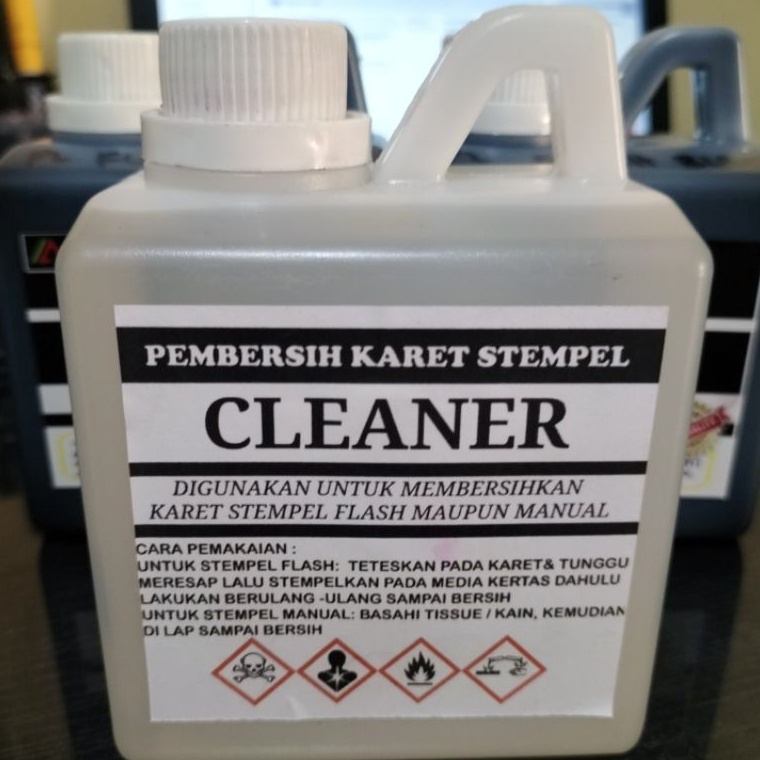 

KODE X15B CLEANER PEMBESIH KARET STEMPEL PENGHAPUS TINTA PERMANENT ISI 5 ML