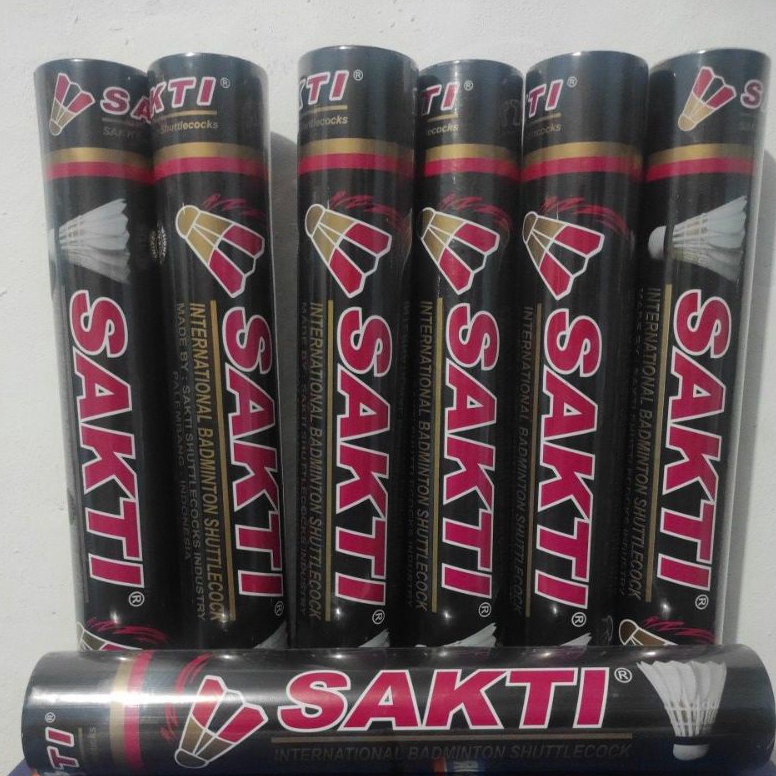 KODE K3L SHUTTLECOCK SAKTI HITAM SHUTTLECOCK BIMA SAKTI KOK BULUTANGKIS BOLA BADMINTON COCK SAKTI sa