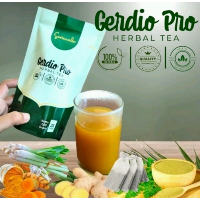 

Gerdio Pro Teh Herbal ampuh untuk asam lambung. Original 100%