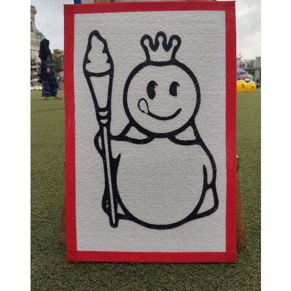 

KODE K43A GROSIR STEROFOAM LUKIS TERMURAH ISI 2PCS UKURAN 335 MEWARNAI STYROFOAM LUKIS ANAK