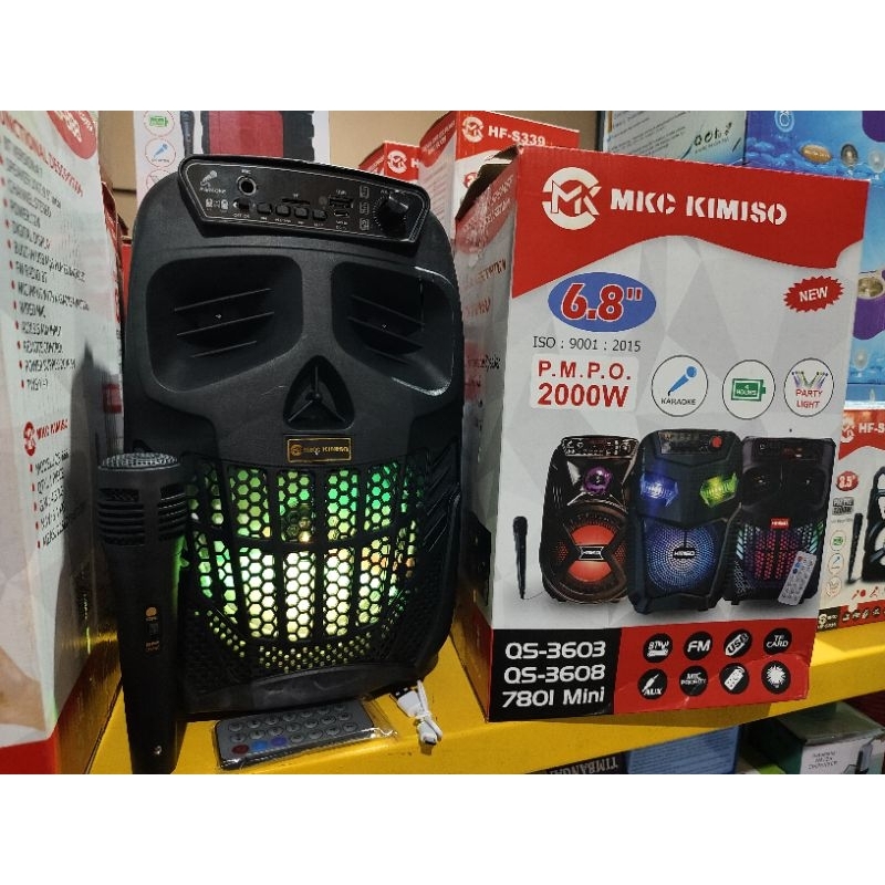 SPEAKER BLUETOOTH MKC KIMISO 7801 MINI