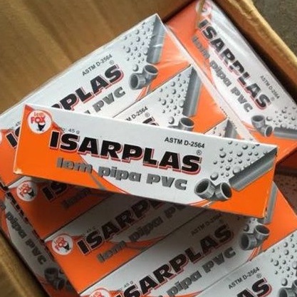 Isarplas 4gr Lem Pipa Paralon Air PVC 1 Original 1 PAK 1 PACK 1 SLOP 1 LUSIN 12pcs KODE T5G9