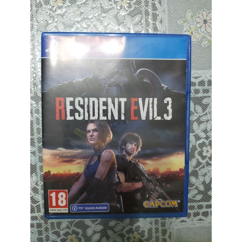 Kaset ps 4 Resident evil 3 remake