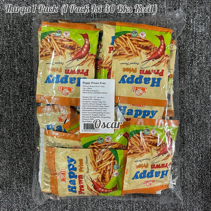 

Chui Hiang Happy Prawn Fries 12gx30bks