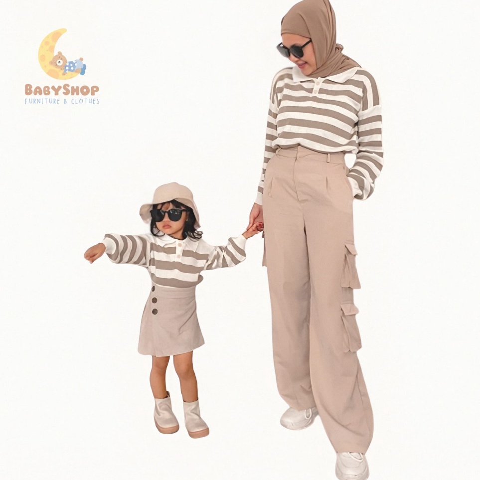 Sweater Couple Ibu Anak Baju Rajut Anak Perempuan Laki Laki Uni