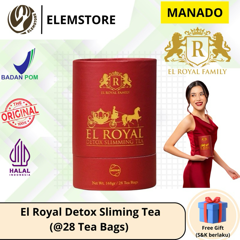 

Manado - El Royal Detox Sliming Tea @28 Tea Bags