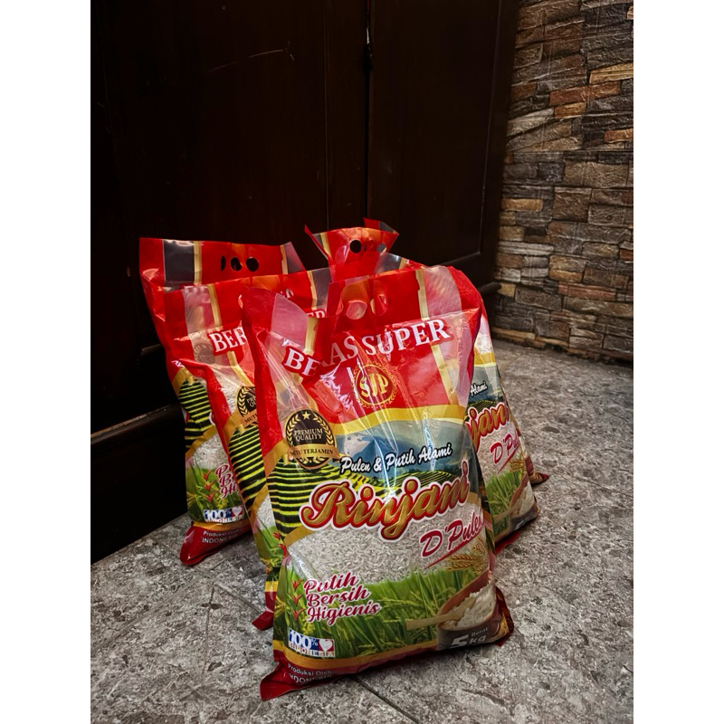 

BERAS RINJANI 5 LITER DALAM KEMASAN 5 KG TERMURAH BISA INSTANT