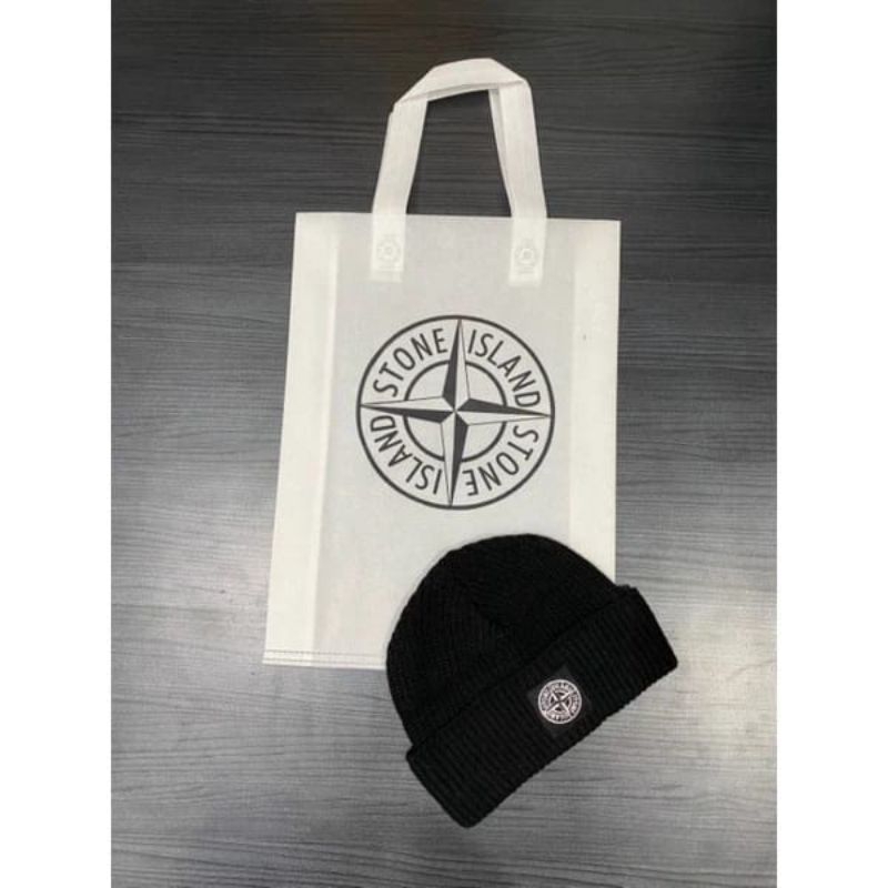 BEANIE HAT KUPLUK STONE ISLAND BLACK