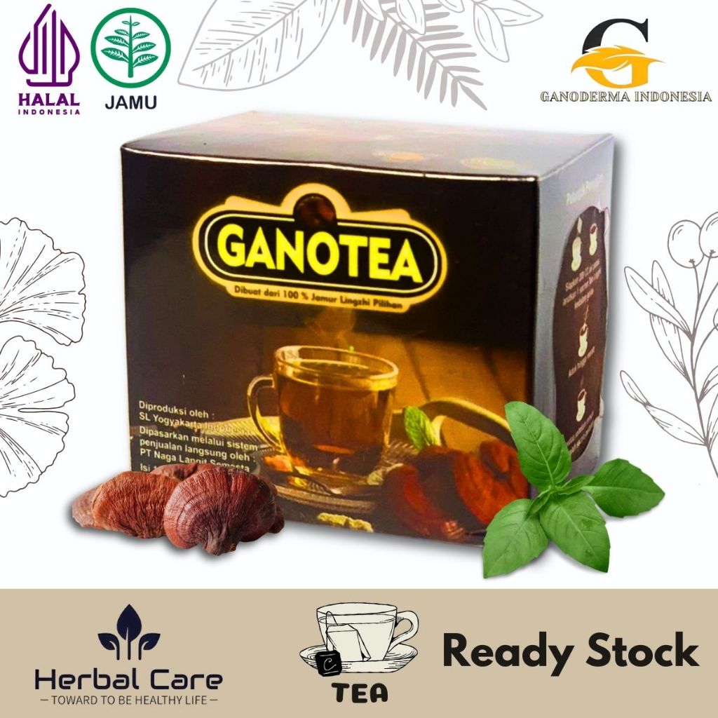 

GANOTEA Teh Lingzhi Herbal Alami - Herbal Care Solutions