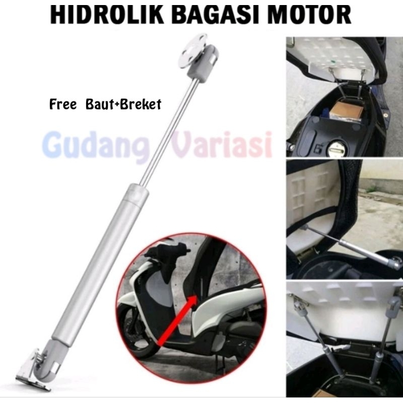 Hidrolik Jok Motor / Hidrolik Otomatis / Gaspring Jok Motor