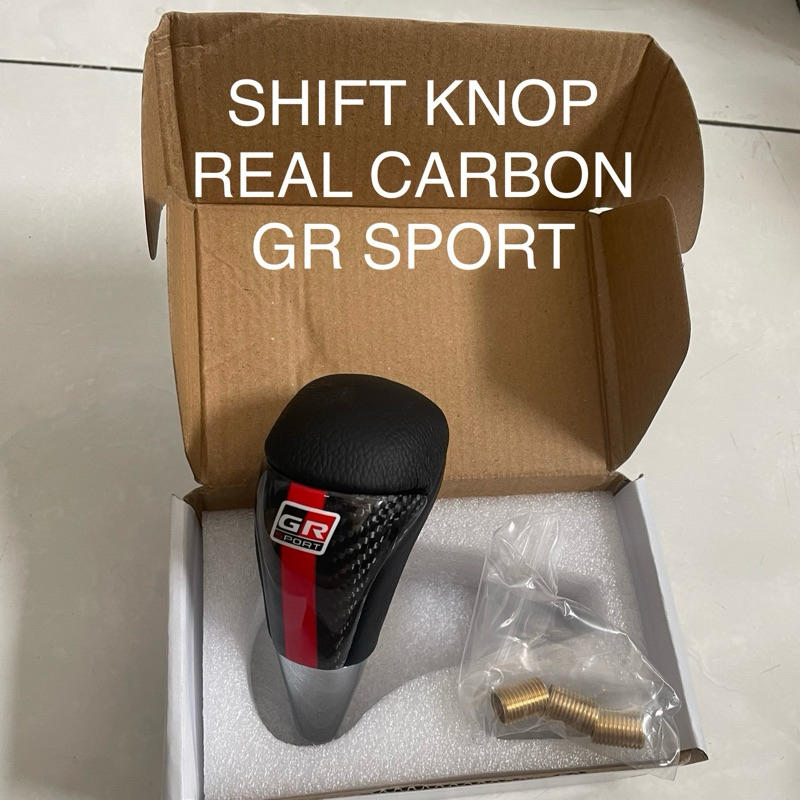 Shift knob GR sport Carbon Toyota Yaris Bakpao Lele Joker