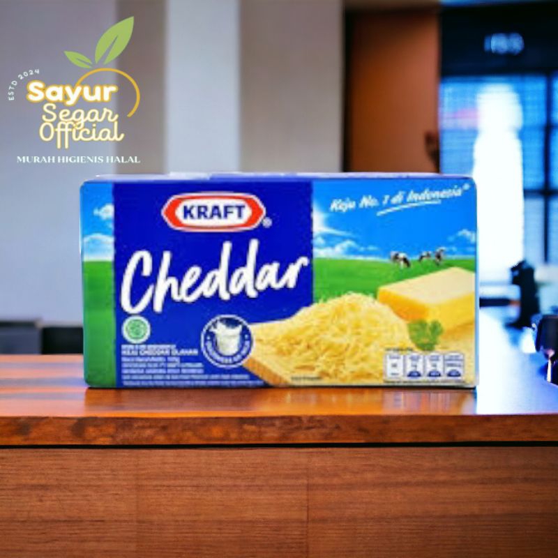 

Keju Kraft Cheddar 165 Gr Cheddar Cheese