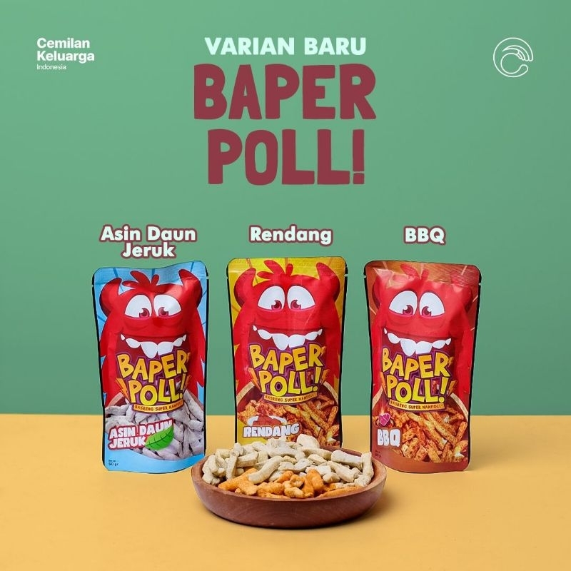 

BAPERPOLL! basreng 50 gr | CEKELIN - Cemilan Keluarga Indonesia