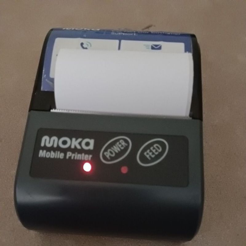 MOKA Mobile Printer resi termal 58mm