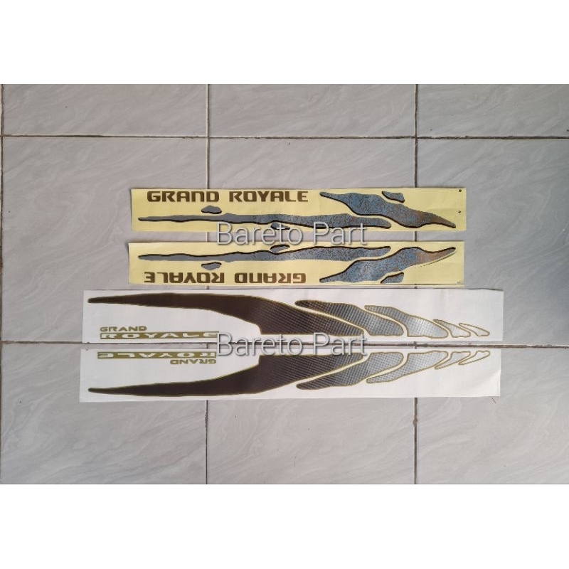 Sticker stiker isuzu panther grand royale lama/ stiker grand royal/ sticker isuzu panther grand roya
