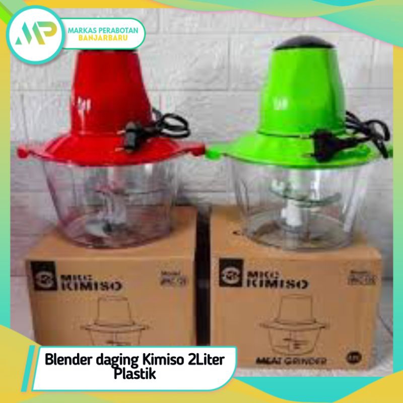 Blender Daging Plastik Kimiso / Blender Daging GSE / Blender daging Elektrik  2L / Blender Food Copp