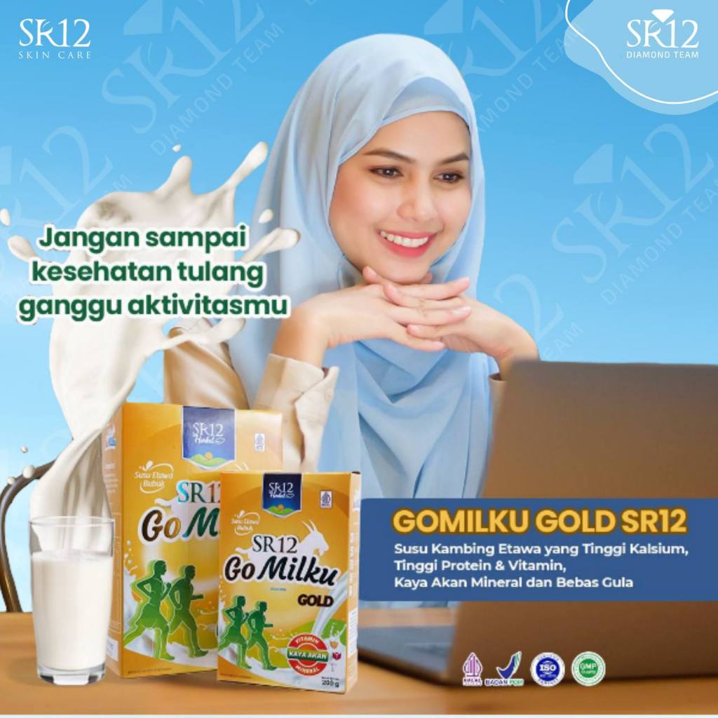 

Susu Go Milku Gold SR12 600 Gram