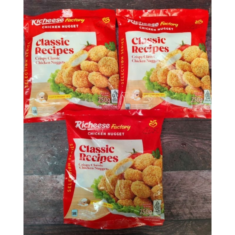 

clasic recipes nugget richeese