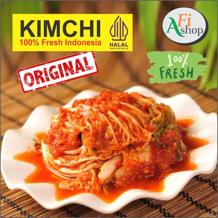 

KIMCHI SAWI FRESH KHAS KOREA 1 KG - ORIGINAL KOREAN FOOD FRESHLY MADE MAKANAN KOREA RASA LEZAT