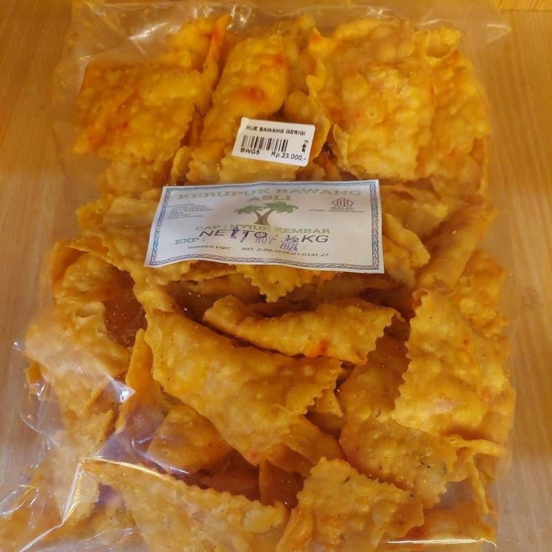 

KUE BAWANG GERIGI 500 GR