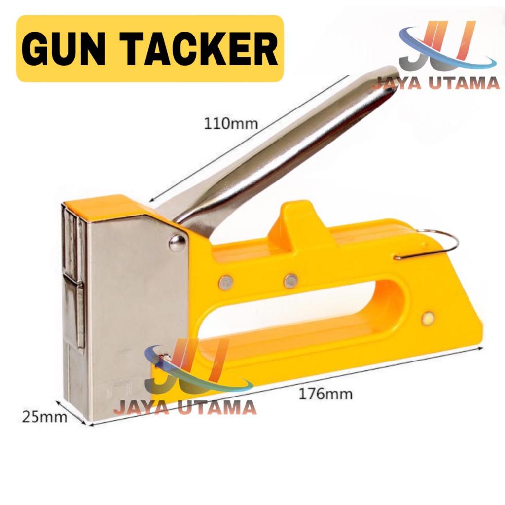 Staples Tembak Staples Gun Cekrekan Gun Tacker Staples Gun Serbaguna