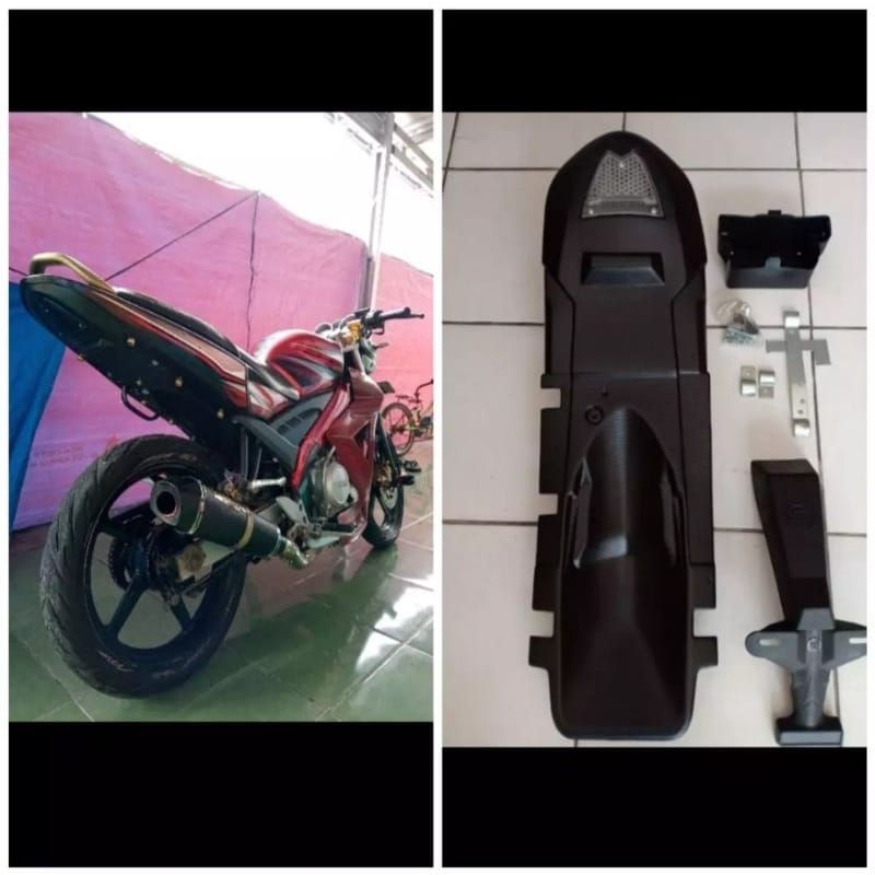 Selancar Vixion old lama Undertail Vixion old lama tinggal pasang