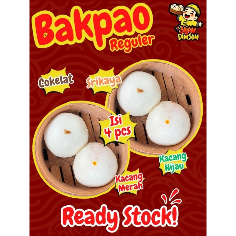 

Bakpao Reguler isi 4 pcs