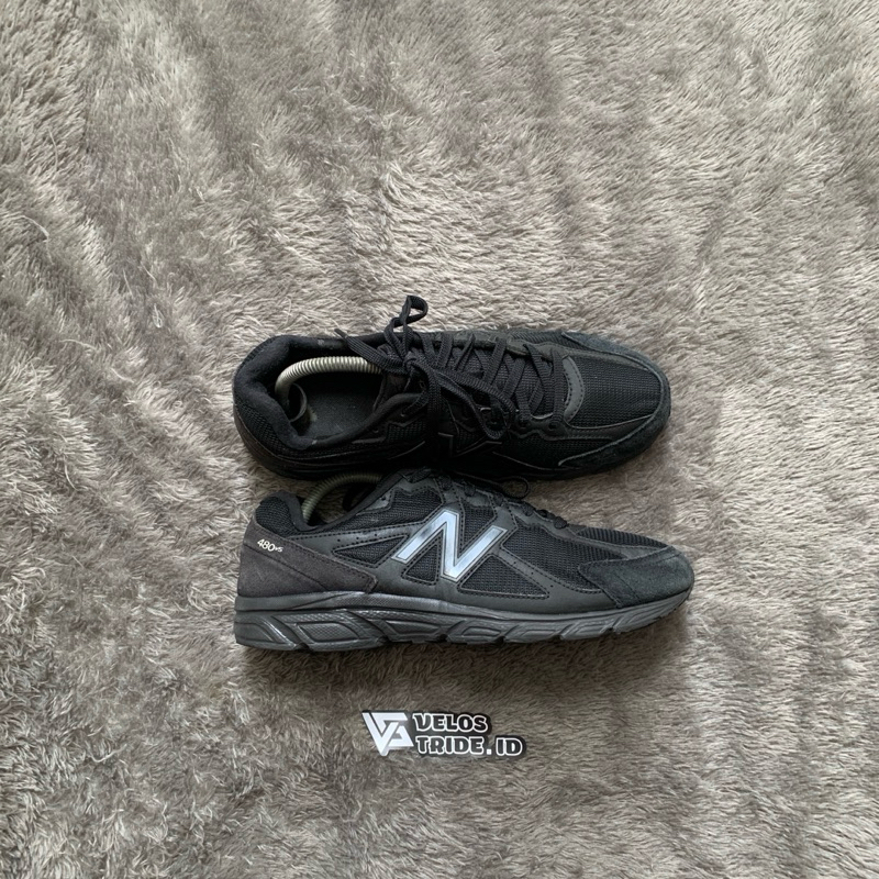 Nb 480 v5 full black sz 41.5/27cm second original