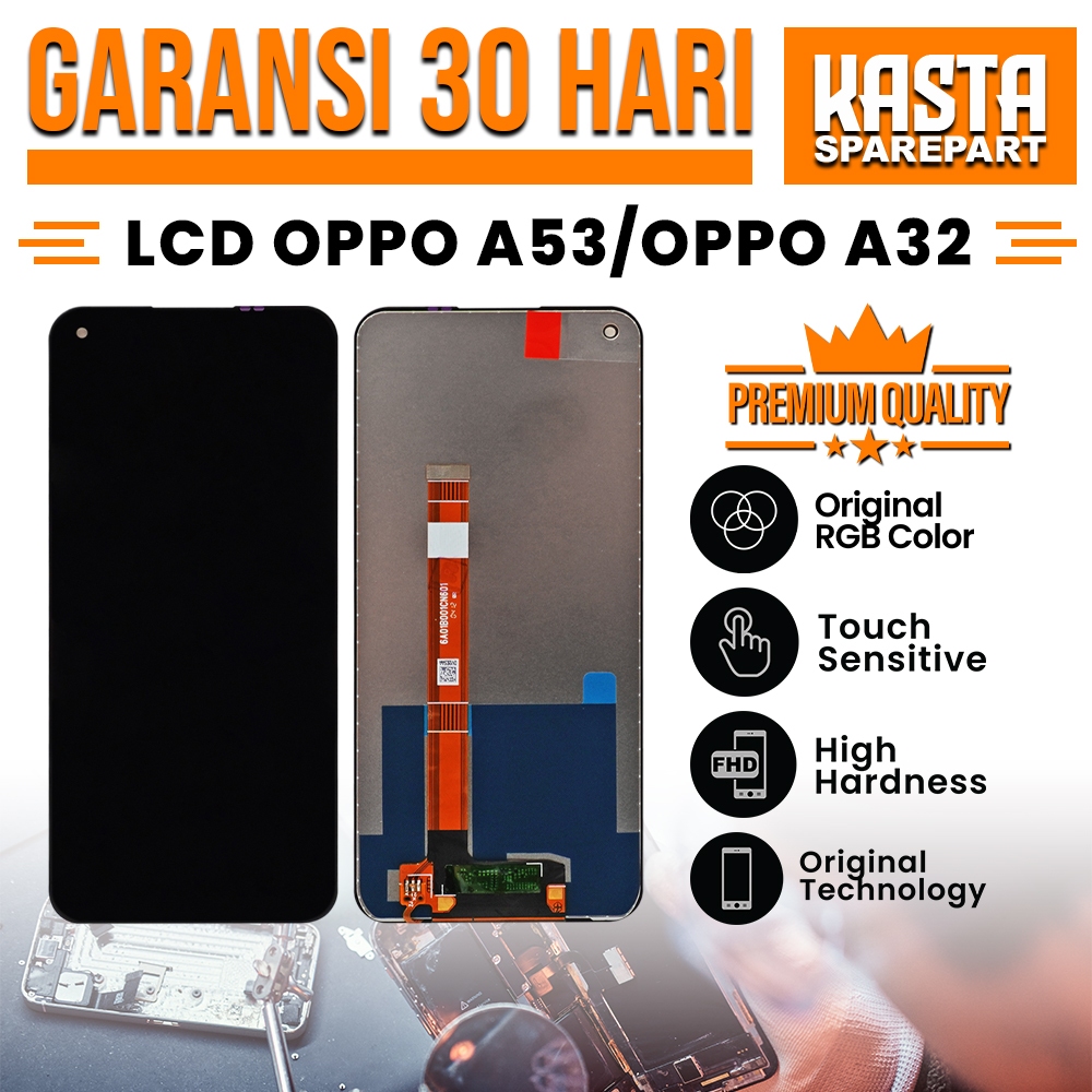 【LCD ORIGINAL】LCD OPPO A53 2020 / OPPO A32 LCD TOUCHSCREEN FULLSET KUALITAS ORI 100%