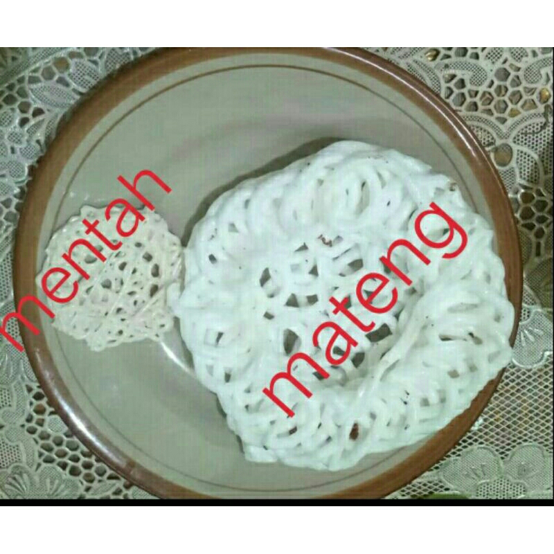 

krecek krupuk uyel besar 250 g krupuk mentah