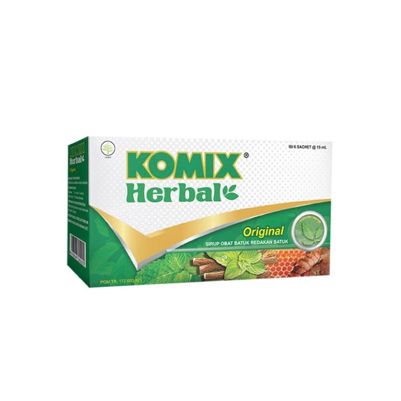 

Komix Herbal Sachet Pack (6sachet)