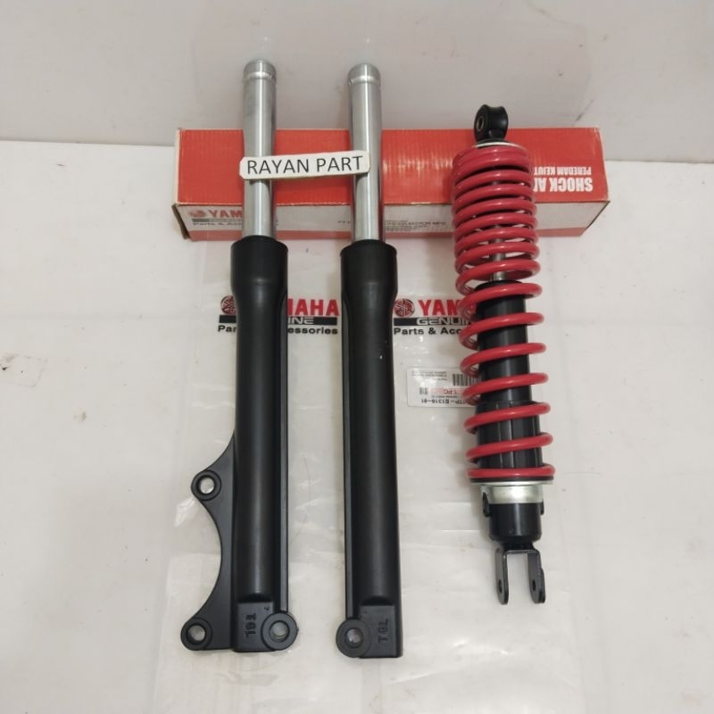 Shock depan belakang Xride 115 Xride 115 Xride 115 komplit 28D